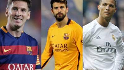 Piqué compartió vestuarios con ambos jugadores.