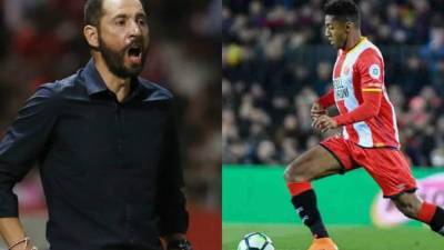 Machín le ha brindado confianza al delantero catracho Antony Lozano.