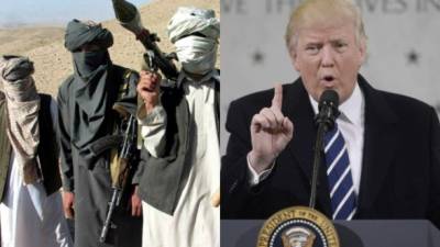 El presidente Donald Trump enfrenta las protestas de millones de estadounidenses y ahora la amenaza de los Talibanes.