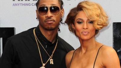 Future y Ciara cuando eran novios.