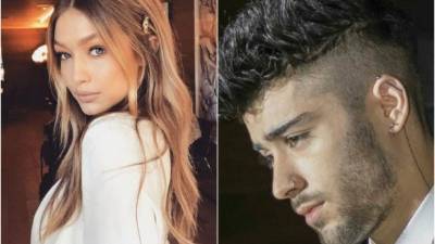 La modelo estadounidense, Gigi Hadid y el cantante y compositor británico, Zayn Malik.