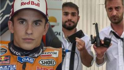 Los periodistas aseguraron que fue Márquez el que los agredió.