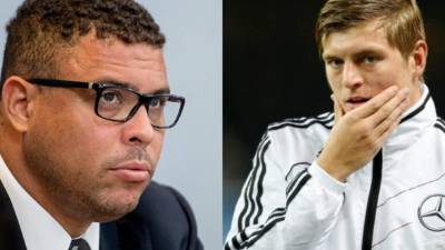 Ronaldo Nazario le dejó su dardo a Kroos.