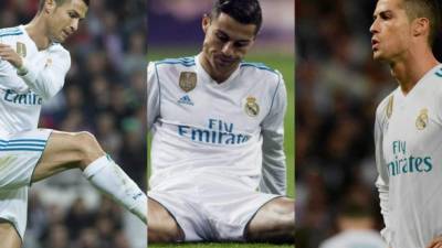 El delantero portugués Cristiano Ronaldo terminó enfadado pese a que su equipo el Real Madrid goleó 3-0 al Eibar. El crack luso acabó frustrado.