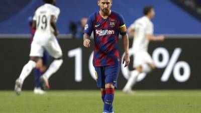 Lionel Messi tiene contrato hasta el 2021 con el Barcelona pero medita irse del club culé. Foto AFP.