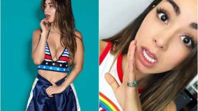 La popular youtuber Caeli.