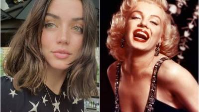 Ana de Armas y Marilyn Monroe.