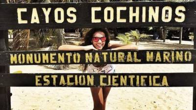 Lara Álvarez vivió una experiencia inolvidable en Honduras.