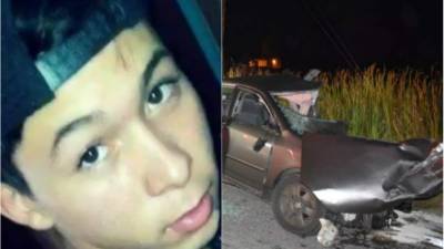 El joven de 18 años perdió la vida en el accidente.