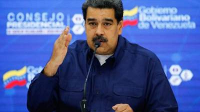 Maduro denunció que Trump busca 'llevar una guerra a Sudamérica' para quedarse con el petróleo de Venezuela./AFP.