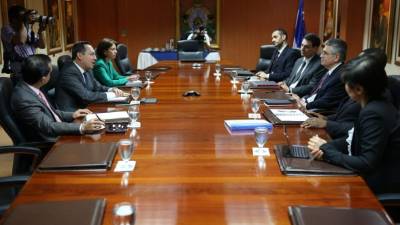 La misión del FMI se reunió con el Gobierno en marzo de 2014.