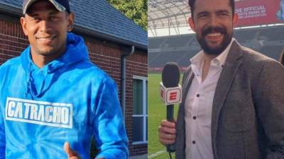 Carlo Costly aprovechó para responder al exjugador estadounidense Hérculez Gómez. Fotos Facebook.