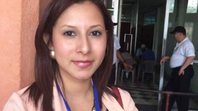 Marlen Rivera, jueza de Policía.