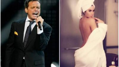 Luis Miguel y la modelo Karina Jelinek