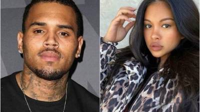 Chris Brown y Ammika Harris. Fotos: Instagram