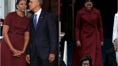 Considera ya un ícono de moda, Michelle Obama, aunque lució discreta y elegante decepcionó con su último look como Primera Dama.