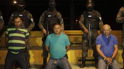 Los detenidos fueron trasladados a Tegucigalpa.