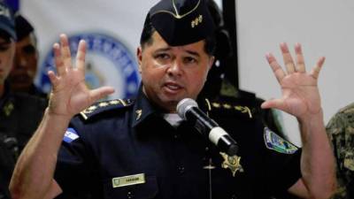 El exdirector de la Policía Nacional de Honduras, Ramón Sabillón. Foto de archivo.