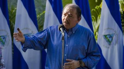 El presidente de Nicaragua, Daniel Ortega.