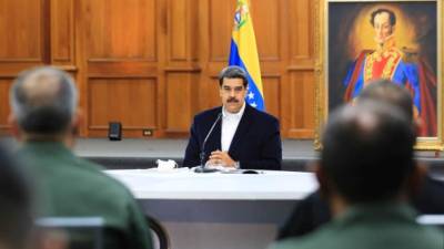 Pese a que Estados Unidos le advirtió no tocar a Guaidó, Maduro busca encarcelarlo acusándole de 'intentos de golpe de Estado'./AFP.