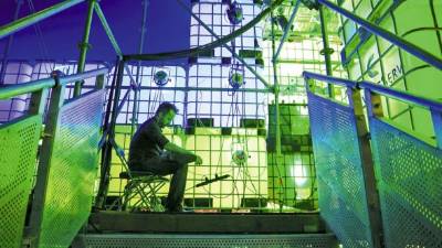 Drew Houston, presidente ejecutivo de Box, firma que comenzó a cotizar este año.