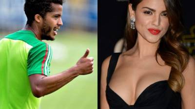 Al delantero y a la actriz se les ha relacionado en diversas ocasiones.