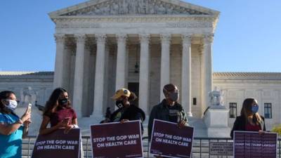 La Corte Suprema de EEUU rechazó invalidar ley de salud conocida como Obamacare./AFP.