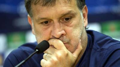 El 'Tata' Martino, en conferencia de prensa.