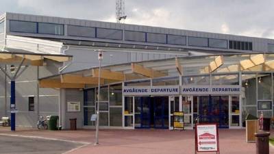 El aeropuerto sueco de Estocolmo-Skavsta.