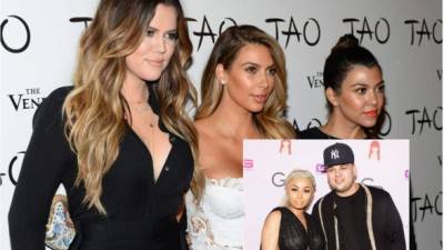 Rob Kardashian publicó fotos de Blac Chyna desnuda en la redes sociales, y avergüenza a su familia.