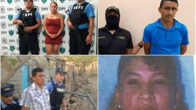 Detenidos en Choluteca, zona sur de Honduras.