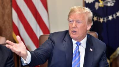 El presidente de EEUU, Donald Trump. AFP