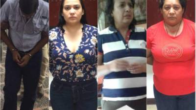 A Barralaga y a las tres mujeres se les acusa por presunto 'delito de lavado de activos', según el Ministerio Público.