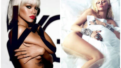 Rihanna fue calificada más sexy que Miley Cyrus.