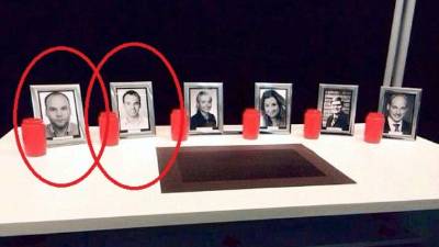 Las fotografías fueron colocadas antes de saberse que Lubitz, sería el presunto culpable de la tragedia aérea en los Alpes franceses.