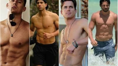 Channing Tatum, Adam Rodríguez, Matt Bomer y Joe Manganiello son los chicos más atractivos de 'Magic Mike XXL'.