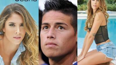 Daniela Ospina, esposa del colombiano James Rodríguez, ha debutado como modelo profesional y ya genera polémica por su accionar.