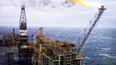 Una plataforma petrolera en el Mar del Norte, en noviembre de 2016.