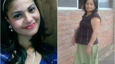 Teresa Suyapa Núñez Chiuz (27) y su madre Teresa Suyapa Chiuz (62).