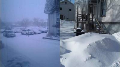 Una ola de frío extremo congeló el medio oeste de EEUU este miércoles. Hondureños compartieron imágenes con Diario LA PRENSA de la peor ola de frío con las temperaturas más extremas que están viviendo.