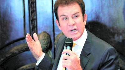 El ex candidato a la Presidencia, Salvador Nasralla.
