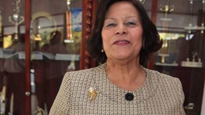 Elia del Cid, viceministra de Educación.