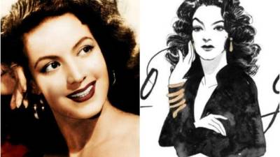 María de los Ángeles Félix Güereña, más conocida como María Félix. Foto: archivo