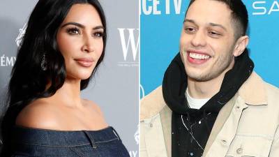 Kim Kardashian y Pete Davidson.