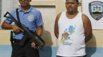 German Gonzales Pineda fue capturado el martes en El Progreso, Yoro, y ayer fue puesto a la orden de los Juzgados.