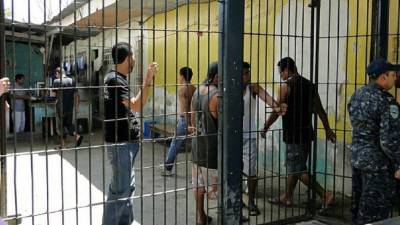 Foto de archivo del centro penal de El Progreso.