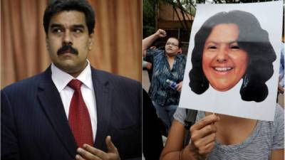 Maduro también se pronunció sobre el asesinato de la reconocida ambientalista hondureña.