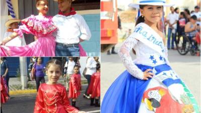Honduras se llenó de fervor patrio este sábado con el desfile de las escuelas a nivel nacional. Los lectores de Diario LA PRENSA compartieron imágenes de los más pequeños desfilando en honor al 198 aniversario de independencia del país.