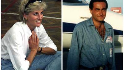 La Princesa Diana y Dodi Al-Fayed