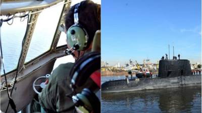 Operación de un avión en la búsqueda del submarino ARA San Juan. EFE